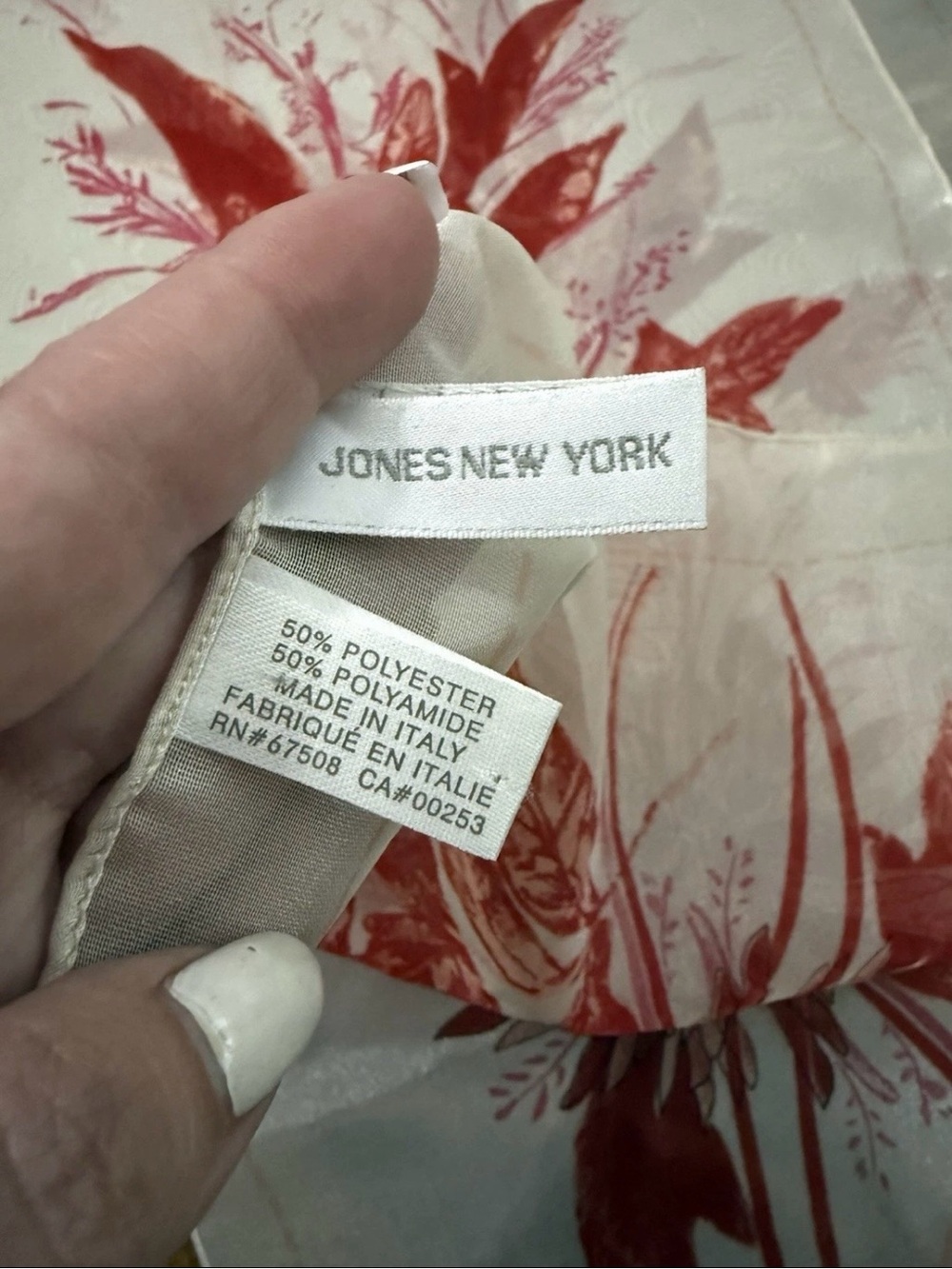 Jones New York Floral Scarf 🧣 - Picture 2 of 11